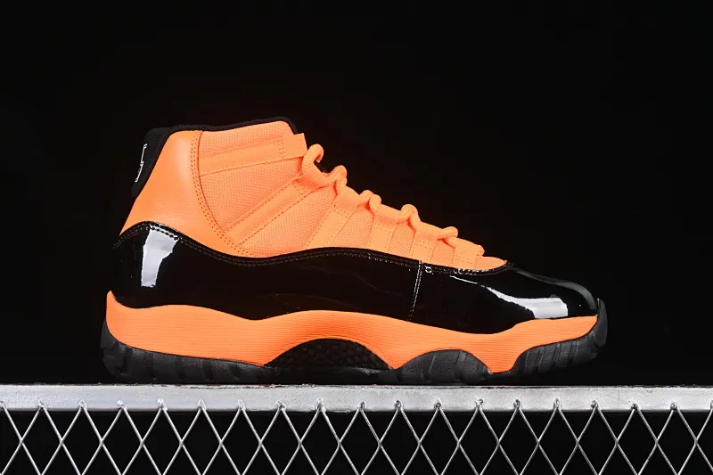 All categories Air Jordan Jordan series basketball shoes Air Jordan 11 Air Jordan 11 Retro AJ11 Joe 11 black orange high-top basketball shoes CT8012-800
